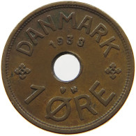 DENMARK 1 ORE 1938 #a015 0077 - Denmark