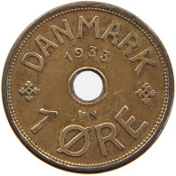 DENMARK 1 ORE 1933 #a067 0415 - Denmark