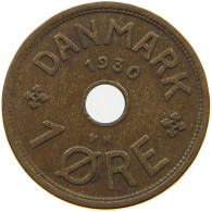 DENMARK 1 ORE 1930 #a015 0105 - Denemarken