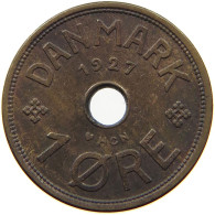 DENMARK 1 ORE 1927 #a015 0091 - Denemarken