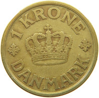 DENMARK 1 KRONE 1926 #a019 0587 - Denmark