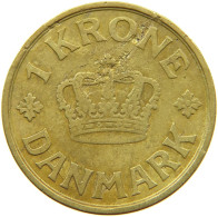 DENMARK 1 KRONE 1925 #a019 0577 - Denmark