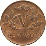 COLOMBIA 5 CENTAVOS 1967 TOP #s067 0149 - Colombia