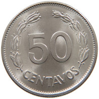 ECUADOR 50 CENTAVOS 1977 TOP #s065 0443 - Equateur