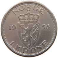 NORWAY 1 KRONE 1956 #a060 0383 - Norvège