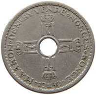 NORWAY 1 KRONE 1940 #c065 0287 - Norvège