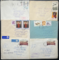 LOT DE 6 ENVELOPPES DE POLOGNE POUR LA FRANCE / 4 AVEC CORRESPONDANCE / LOT N° 463 - Covers & Documents