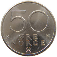 NORWAY 50 ORE 1985 TOP #c078 0071 - Norvège