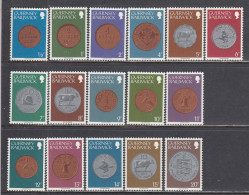 Guernsey 1979 - Coins, Mi-Nr. 173/88, MNH** - Guernesey