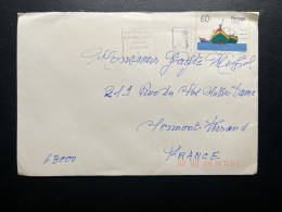 ENVELOPPE PORTUGAL 1990 FUNCHAL POUR CLERMONT FD FRANCE - Storia Postale