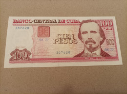 Billete De Cuba De 100 Pesos, Año 2017, UNC - Cuba