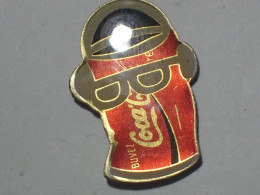 Pin's COCA COLA Canette Baladeur & Casque Blanc - Coca-Cola