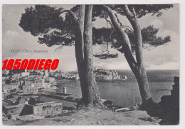 POZZUOLI - PANORAMA F/GRANDE  VIAGGIATA 1957  ANIMAZIONE - Pozzuoli