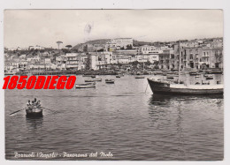 POZZUOLI - PANORAMA DAL MOLO  F/GRANDE  VIAGGIATA 1963  ANIMAZIONE - Pozzuoli