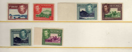 Saint-Vincent - (1938-48)  - George VI Et Vues Diverses- Neufs**/* MNH Or MLH - Dominicaine (République)