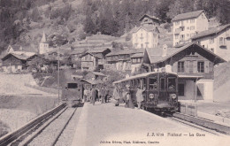 SUISSE - VALAIS - FINHAUT - La Gare - 1907 - Très Bon état - Finhaut