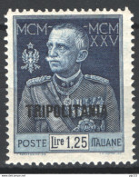 Tripolitania 1925 Sass.27 **/MNH VF/F - Tripolitania