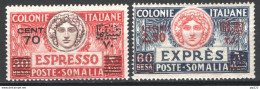 Somalia 1926 Espressi Sass.Ex5/6 **/MNH VF/F - Somalië