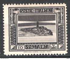 Somalia 1935 Sass.215 **/MNH VF/F - Somalië