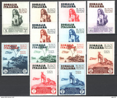 Somalia 1934 Sass.193/98+A **/MNH VF - Somalia