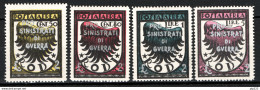 Egeo 1944 Sass.A56/59 **/MNH VF - Ägäis (Dt. Bes.)