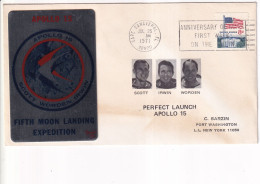 STATI UNITI FDC 1971 APOLLO 15 - USA