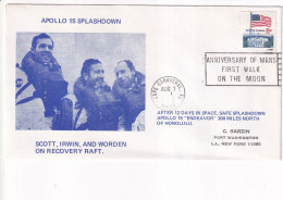 STATI UNITI FDC 1971 APOLLO 15 - USA