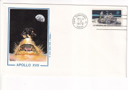 STATI UNITI FDC 1972  APOLLO 17 - Etats-Unis