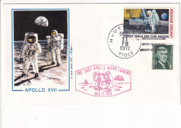 STATI UNITI FDC 1972  APOLLO 17 - Etats-Unis