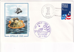 STATI UNITI FDC 1972  APOLLO 17 - Etats-Unis