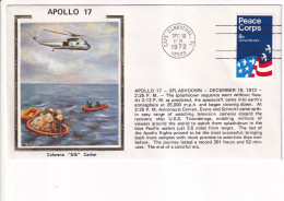 STATI UNITI FDC 1972  APOLLO 17 - USA