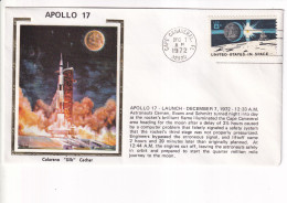 STATI UNITI FDC 1972  APOLLO 17 - USA