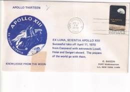 STATI UNITI FDC 1970  APOLLO 13 - USA