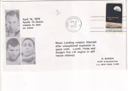 STATI UNITI FDC 1970  APOLLO 13 - USA