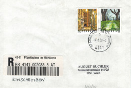 Reko 4141 Pfarrkirchen Im Mühlkreis 2002 - Letzttag - Schönlaterngasse Wien - Heiligenkreuz NÖ - Briefe U. Dokumente