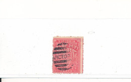 Australie Victoria Timbres Sociaux Postaux N° 5 Oblitéré Cote 40 € - Oblitérés