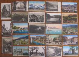 Suisse // Schweiz // Lot De 23 Cartes Suisses - Verzamelingen & Kavels