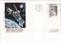 STATI UNITI FDC 1973  SKYLAB I - Estados Unidos