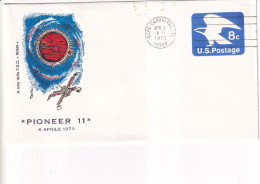 STATI UNITI FDC 1973  PIONEER 11 - Etats-Unis