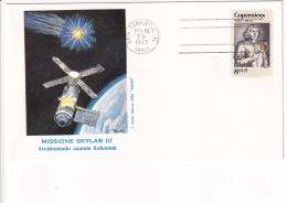 STATI UNITI FDC 1973  SKYLAB III - USA