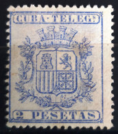 CUBA                           Télégraphe N° 33                       NEUF SANS GOMME - Telégrafo