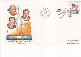 STATI UNITI FDC 1973  SKYLAB - USA