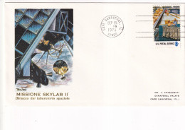 STATI UNITI FDC 1973  SKYLAB - Etats-Unis