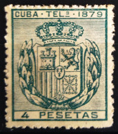 CUBA                           Télégraphe N° 47                       NEUF* - Telegrafo