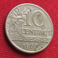 Brazil 10 Centavos 1967 KM# 578 *VT Brasil Bresil Brasile Brazilia Brazilie - Brésil