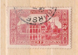 2  Timbres  Oblitérés    Alger     L'Amirauté   1 Avec   Surcharge Noire    0,25   Postes Algérie - Oblitérés