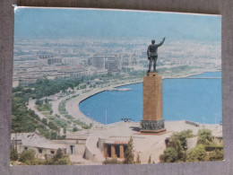 AZERBAIJAN. BAKU CAPITAL. PANORAMA - Old USSR PC 1973 Stationery - Azerbaiyan