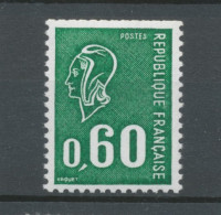 Marianne De Béquet N°1815c 60c Vert Sans Bande Phosphorescente Y1815c - Nuovi