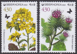 South Korea KPCC2957-8 Flowering Vegetable Plant, Burdock, Mustard Leaf, Plantes - Légumes