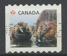 Canada - Kanada 2014 Y&T N°2965dg - Michel N°3087Drl (o) - P Castor - Used Stamps